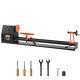 Tour à Bois De Table Vevor, Tour à Bois De Puissance 14 Po X 40 Po 0,5 Hp 370w