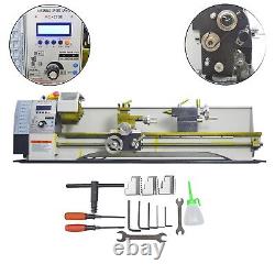 Tour à métaux de précision RC-210E avec filetage métrique/pouce et avance automatique