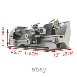 Tour à métaux horizontal précis WM210V à vitesses variables 110V 900W