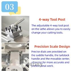 Tour à métaux sans balais de précision sur banc 110V MT5