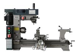 Tour-fraiseuse-combinée M. I. S. Industrial MP800 de 16 x 32 (Smithy)