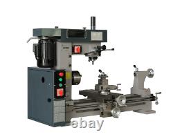 Tour-fraiseuse-combinée M. I. S. Industrial MP800 de 16 x 32 (Smithy)