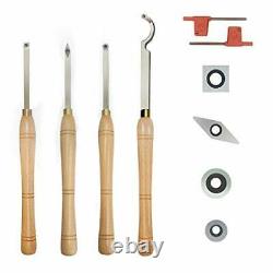 Yufutol Carbide Tipped Wood Turning Outils Lathe Set Finisher/rougher/detaile